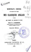 Morceaux choisis en prose et en vers des classiques anglais