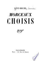 Morceaux choisis