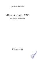 Mort de Louis XIV