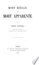 Mort réelle et mort apparente