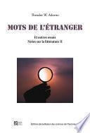 Mots de l'étranger