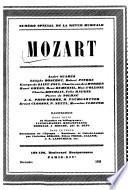 Mozart [par] André Suarès [et al] ...
