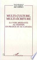 Multi-culture, multi-écriture