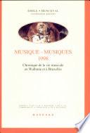 Musique-musiques 1998