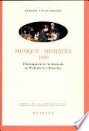 Musique-musiques 1999