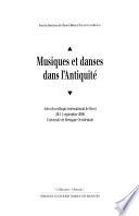 Musiques et danses dans l'Antiquité