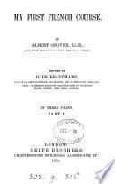 My first French course, revised by G. de Beauchamp