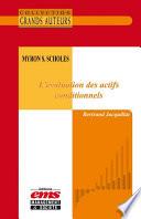 Myron S. Scholes - L’évaluation des actifs conditionnels