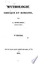 Mythologie grecque et romaine