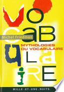 Mythologies du vocabulaire