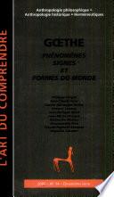 N°14 Gœthe – Phénomènes, signes et formes du monde
