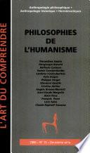 N°15 Philosophies de l’Humanisme