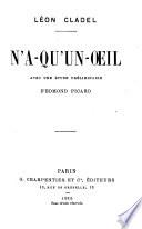 N'a-qu'un-œil avec une étude préliminaire d'Edmond Picard