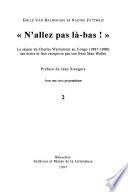 N'allez pas là-bas!