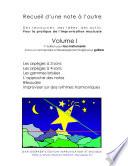 N&B Recueil d'une note à l'autre Volume I version pour guitare