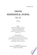 Nagoya Mathematical Journal