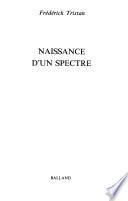 Naissance d'un spectre