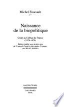 Naissance de la biopolitique