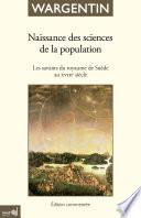 Naissance des sciences de la population