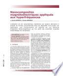 Nanocomposites Magnetoelectriques Appliques aux Hyperfrequences