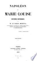 Napoléon et Marie-Louise