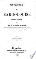 Napoléon et Marie-Louise