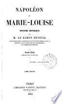 Napoléon et Marie-Louise, souvenirs historiques