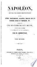 Napoléon, recueil par ordre chronologique de ses lettres