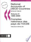 National Accounts of OECD Countries 2002, Volume II, Detailed Tables