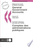 National Accounts of OECD Countries 2004, Volume IV, General Government Accounts