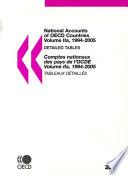 National Accounts of OECD Countries 2007, Volume II, Detailed Tables