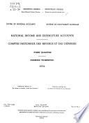 National Income and Expenditure Accounts