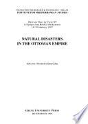 Natural Disasters in the Ottoman Empire