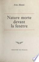 Nature morte devant la fenêtre