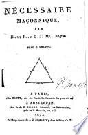 Nécessaire maçonnique,
