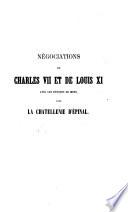 Negociations de Charles VII et de Louis XI avec les eveques de Metz pour la chattellenie d'Epinal