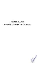 Nègres blancs