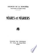 Nègres et négriers