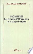 Négritures