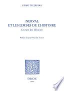 Nerval et les limbes de l'histoire : lecture des Illuminés