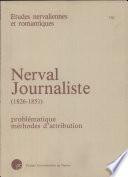Nerval Journaliste (1826-1851)