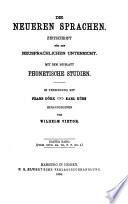 Neueren sprachen