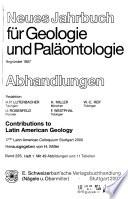 Neues Jahrbuch für Geologie und Paläontologie