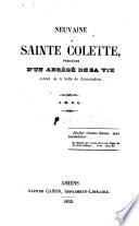 Neuvaine à Sainte Colette
