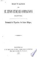 Neuvaine de St. Zénon et de ses compagnons martyrs