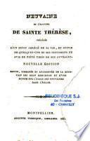 Neuvaine en l'honneur de Sainte Thérèse précedée d'un peti abrégé de sa vie ...