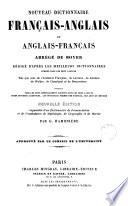 New dictionary French and English and English and French abridged from Boyer