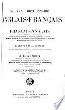 New French-English and English-French dictionary, composed on a new plan