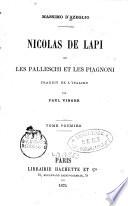 Nicolas de Lapi, ou les Palleschi et les Piagnoni