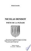 Nicolas Denisot, poète de la Pléiade